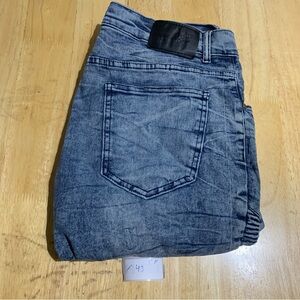 Denim & Rivets Brand Jeans Mens Pants Acid Wash Distressed 34‎ x 31